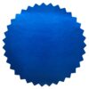 Pegatina azul sello seco
