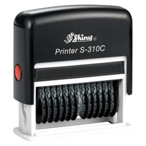 Sello Numerador Shiny Printer S-310C - 50x15 mm