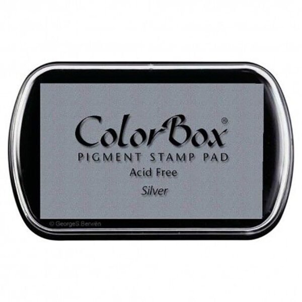 Tampón de Tinta Plata ColorBox 19092