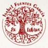 Sello Ex Libris Árbol de la Vida