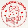 Ex Libris Buho con Gafas