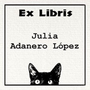 Ex Libris Gato Mirando