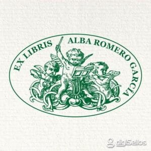 Ex Libris Tres Angelitos