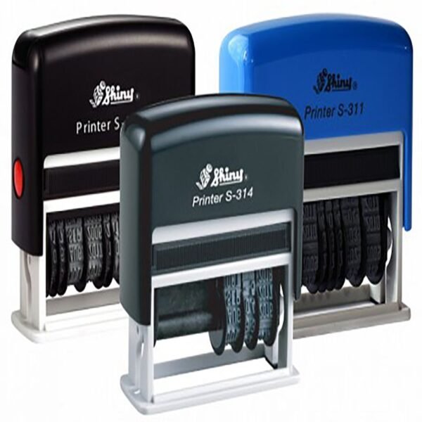 Shiny Printer S-310A Doble Fecha - 50x15 mm - Imagen 4
