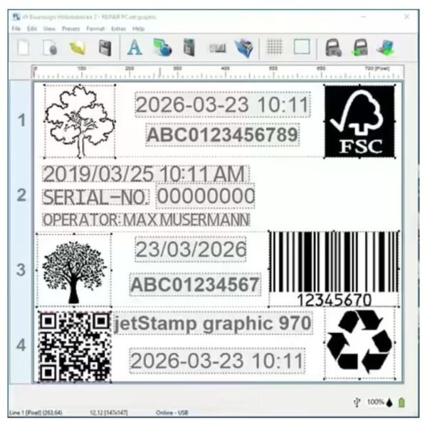Reiner Jetstamp 1025 - Imagen 2