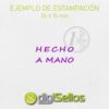 Sello manual 35x15 mm