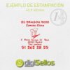 Sello manual 40x40 mm