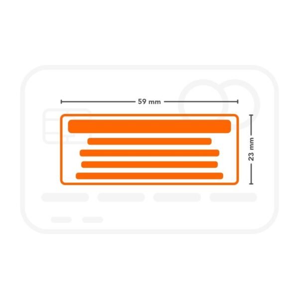 Colop Printer 40 Personalizable – 59×23 mm - Imagen 3
