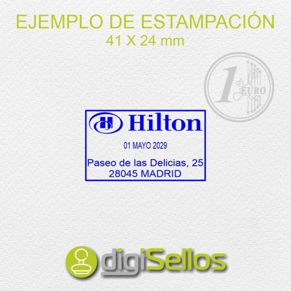Fechador Trodat Printy 4750 - 41x24 mm - Imagen 2