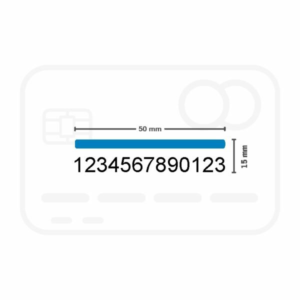 Sello Numerador Shiny Printer S-310C - 50x15 mm - Imagen 2