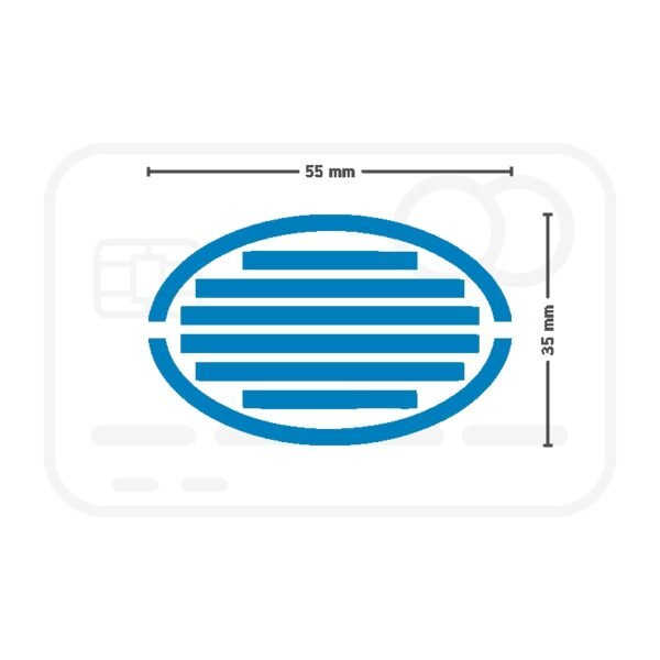 Colop Printer Oval 55 - 55x35 mm - Imagen 2