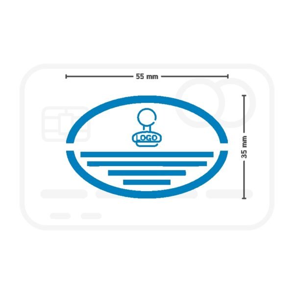 Colop Printer Oval 55 - 55x35 mm - Imagen 3