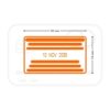 Fechador Shiny Printer S-828D - 56x33 mm