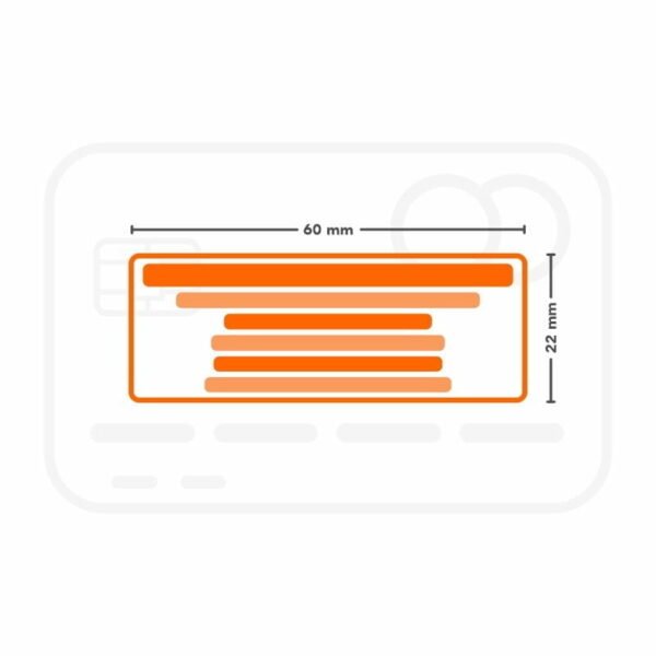 Brother PR-2260 - 60×22 mm - Imagen 3