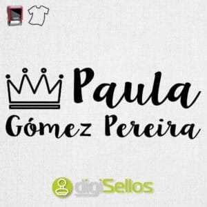 Sello automático textil Corona