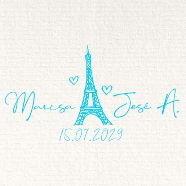 Sello Boda Torre Eifel