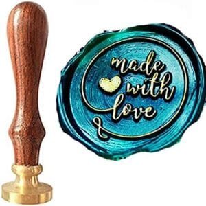 Sello de lacre Made with Love