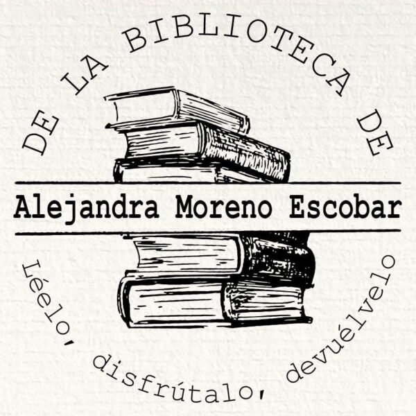 Sello Ex Libris de la Biblioteca de