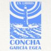 Ex Libris Faro Mar Encrespado