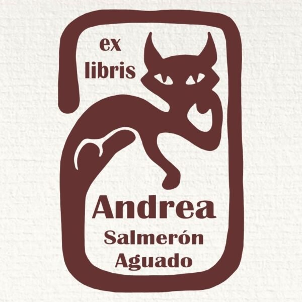 Ex Libris Gato Pensativo