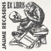 Ex Libris Mono Pensativo