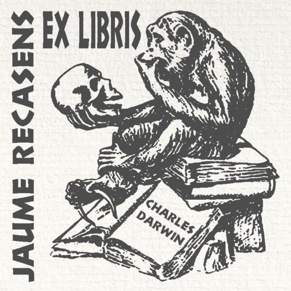 Ex Libris Mono Pensativo