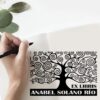 Ex Libris Árbol Espirales