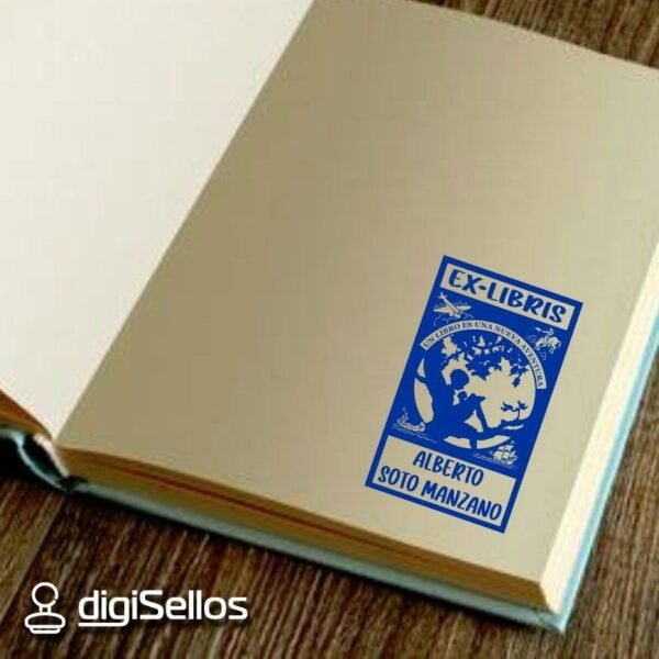 Ex Libris Libro Aventura - Imagen 2
