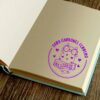 Ex Libris Buho con Gafas
