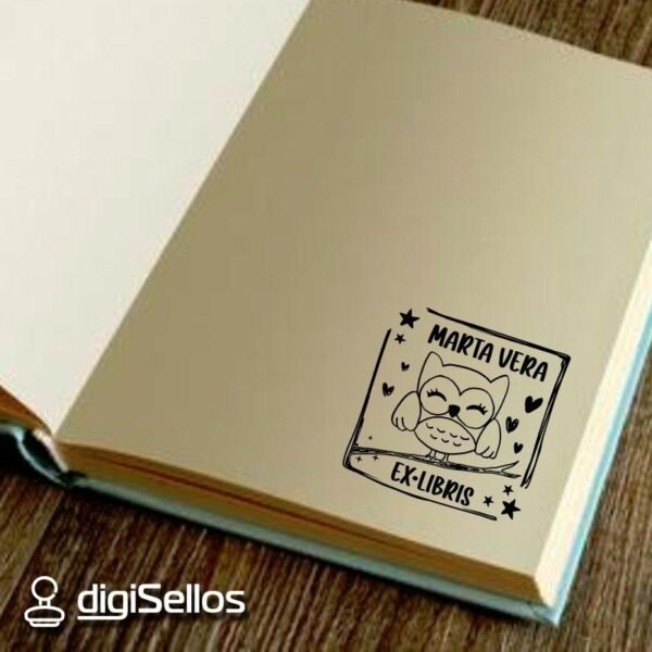 Ex Libris Búho - Imagen 2
