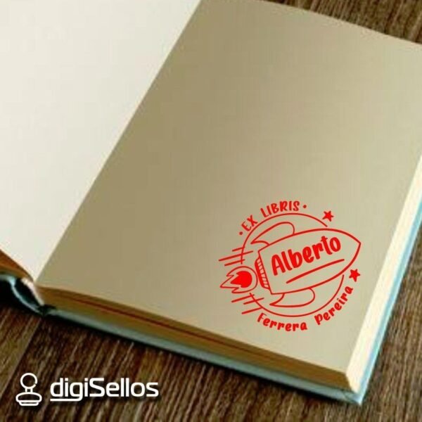 Ex Libris Cohete - Imagen 2