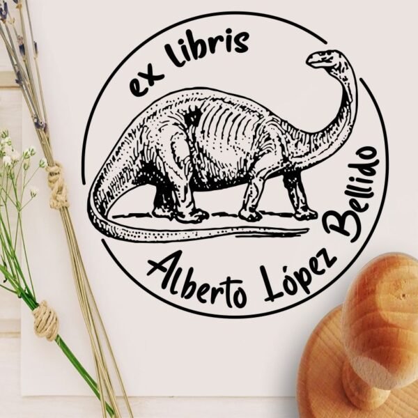 Ex Libris Diplodocus - Imagen 2