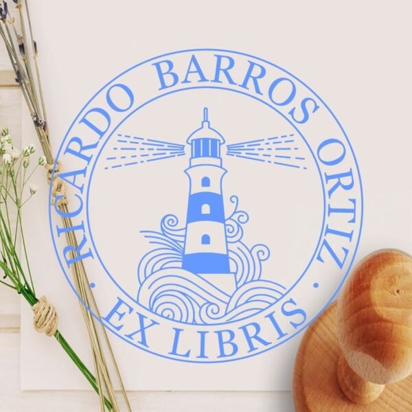 Ex Libris Faro Iluminando - Imagen 2