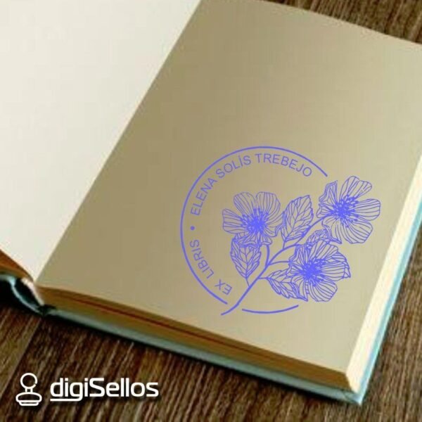 Ex Libris Flor del Valle - Imagen 2
