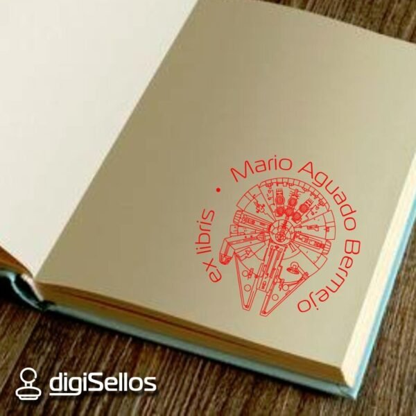 Ex Libris Halcón Milenario - Imagen 2
