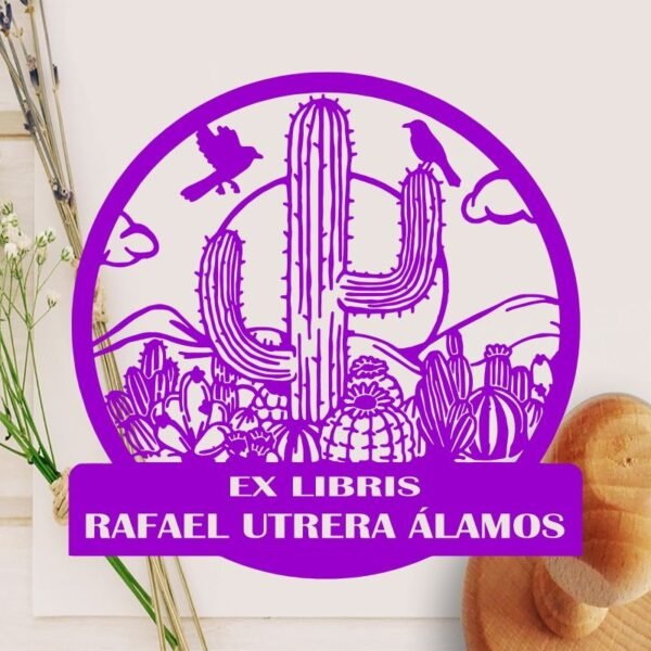 Ex Libris Jardín de Cactus - Imagen 2