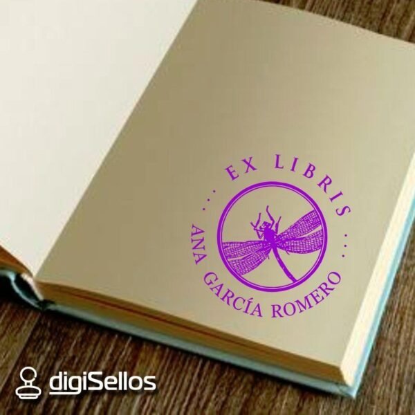 Ex Libris Libélula - Imagen 2