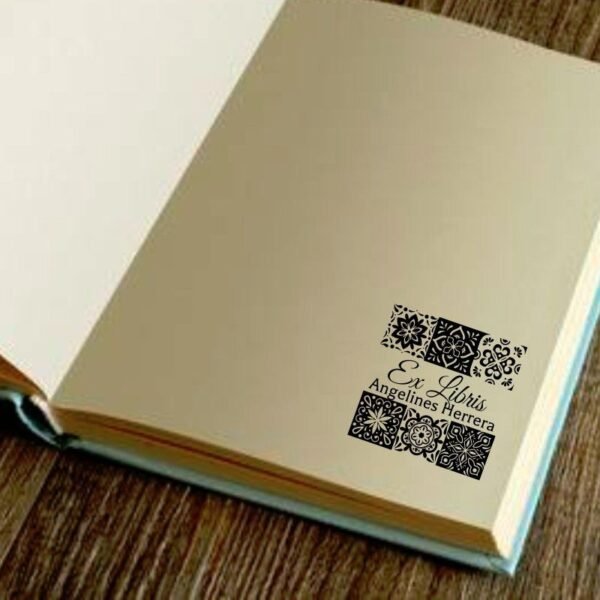 Ex Libris Mosaico Hidráulico - Imagen 4