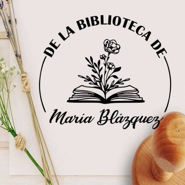 Ex Libris Rosa Libro - Imagen 4