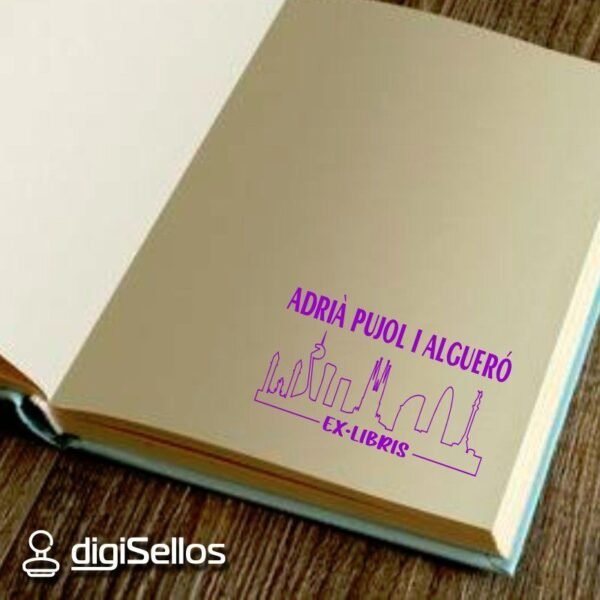 Ex Libris Skyline Barcelona - Imagen 2