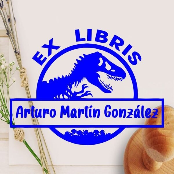Ex Libris T-Rex - Imagen 2