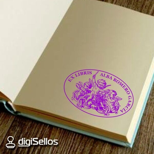 Ex Libris Tres Angelitos - Imagen 2