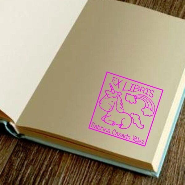 Ex Libris Unicornio - Imagen 2