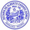 Sello de Caucho para Notarios