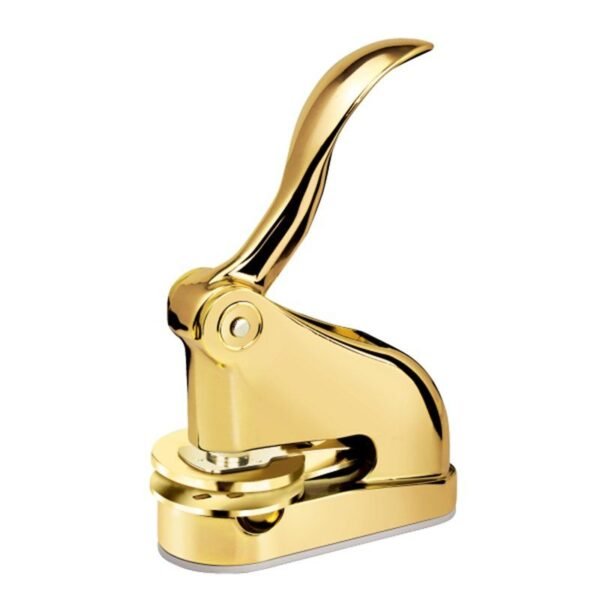 Sello seco Shiny EG Deluxe dorado