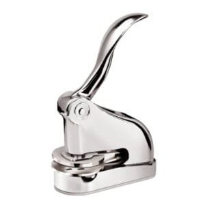 Sello seco Shiny EG Deluxe cromado