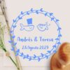 Sello Boda Pececillos