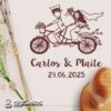 Sello Boda Tandem