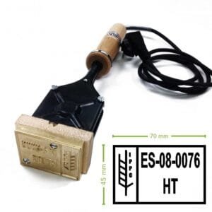 Sello Termograbado para palets IPPF-NIMF 15