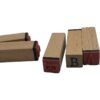 Juego de Sellos de Madera 64 Piezas